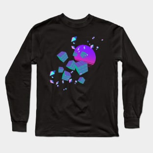 Vaporwave Trip Long Sleeve T-Shirt